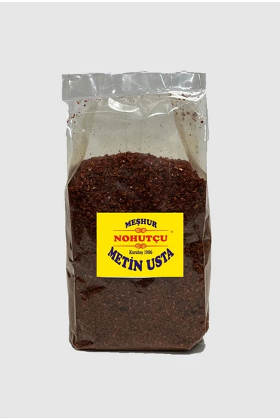 Meşhur Nohutçu Metin Usta Pul Biber ( 800 Gr) ürün görseli 1