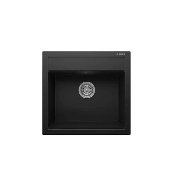 Aragonit Sh-49 Granit Eviye (Metallic Black) ürün görseli 1