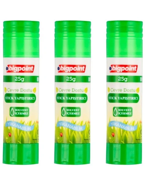 Bigpoint Stick Yapıştırıcı 25 gr 3 Adet BP491 ürün görseli 1