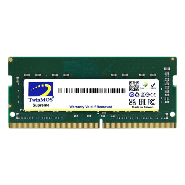TwinMOS MDD38GB1600N 8GB DDR3 1600MHz CL11 Notebook Bellek ürün görseli 1