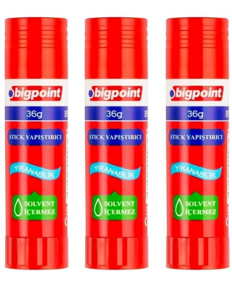 Bigpoint Stick Yapıştırıcı 36 gr 3 Adet BP490 ürün görseli 1