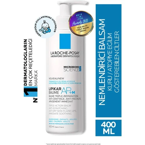 La Roche Posay Lipikar Baume AP+ M Balm 400 ml ürün görseli 1