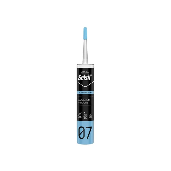 Selsil Akvaryum Silikonu 280 Ml Şeffaf 2449 ürün görseli 1