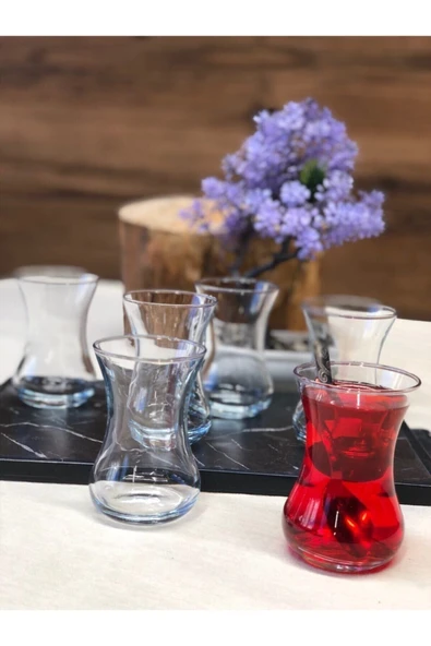 Demet 6 Parça Çay Bardağı ürün görseli 1