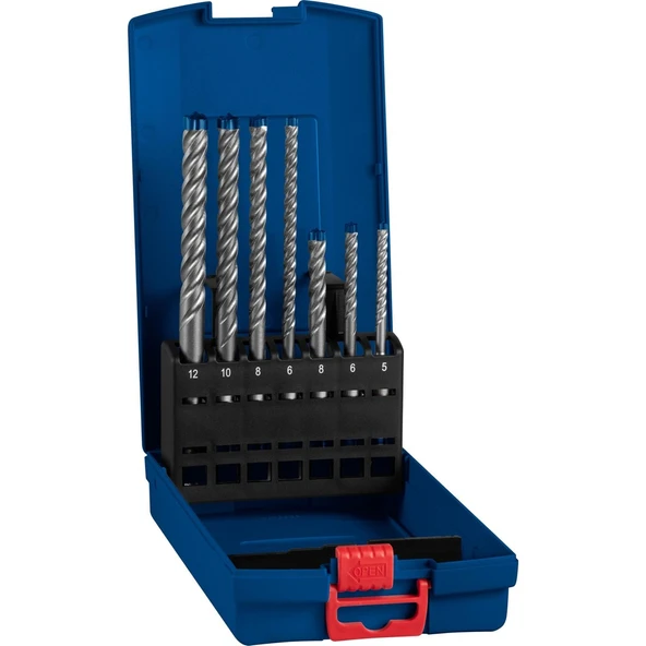 EXP SDS Plus-7X K-Delici Ucu 5/6/6/8/8/10/12mm 7li ürün görseli 1