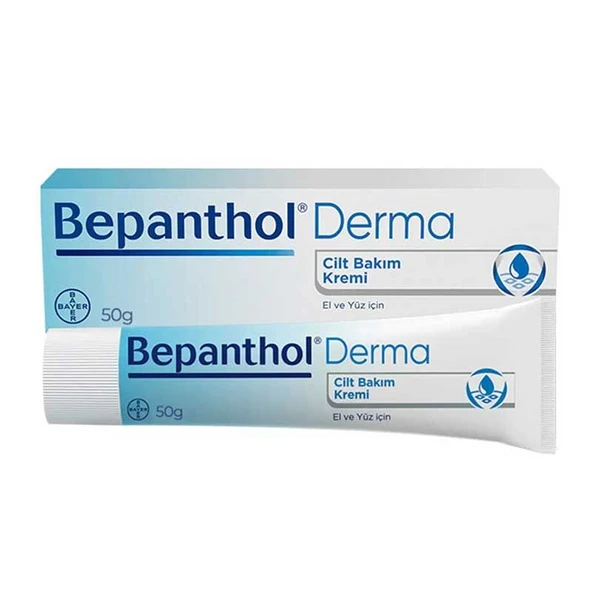 Bepanthol El ve Yüz İçin Nemlendirici Cilt Bakım Kremi 50 gr ürün görseli 1