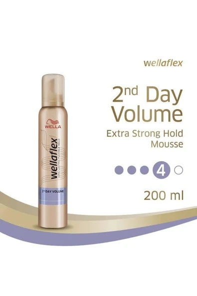 Wellaflex 2 Days Volume Şekillendirici Saç Köpüğü 200 Ml ürün görseli 1