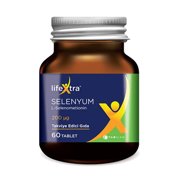 LifeXtra Selenyum Takviye Edici Gıda 60 Tablet ürün görseli 1