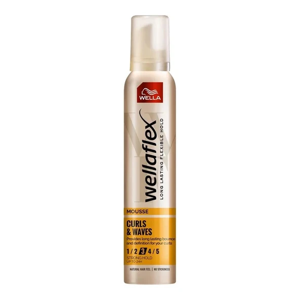 Wellaflex Curls Definition Saç Köpüğü 200 Ml ürün görseli 1