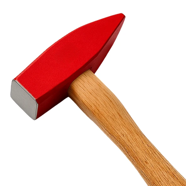 Beylini 300gr Profesyonel Ahşap Saplı Çift Taraf Çekiç 10cm Çelik Baş Ergonomik Çakma İnce İşçilik Dayanıklı ürün görseli 1