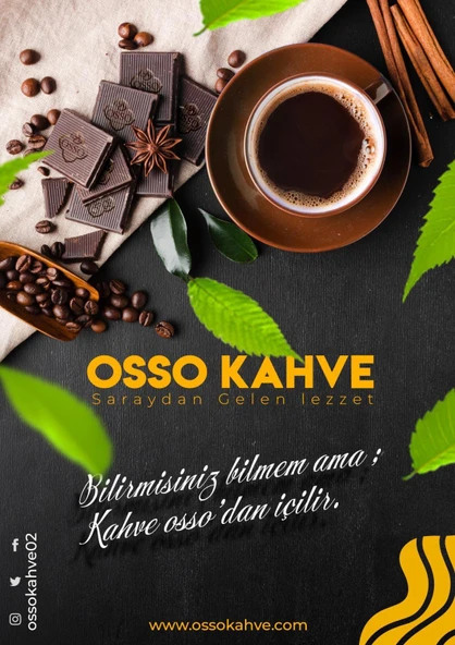Osso Silindir Menengiç Kahvesi 200 gr - Resim 2