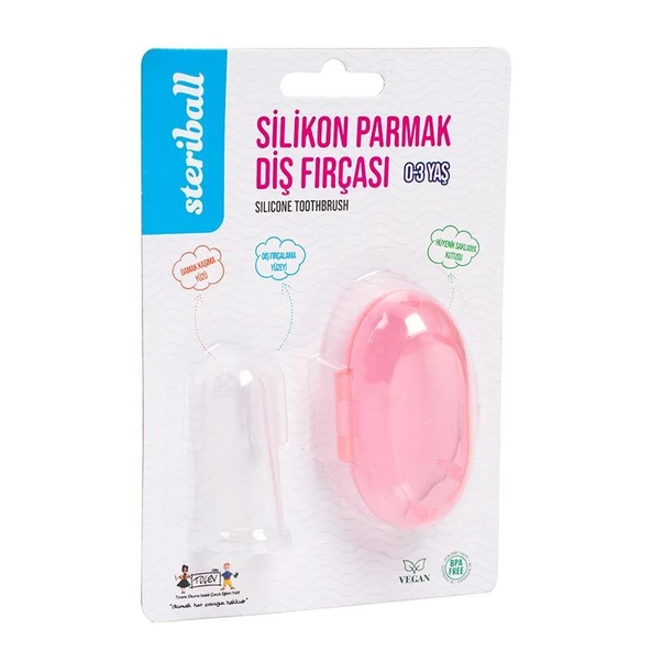 Steriball Hijyenik Silikon Parmak Fırça ürün görseli 1