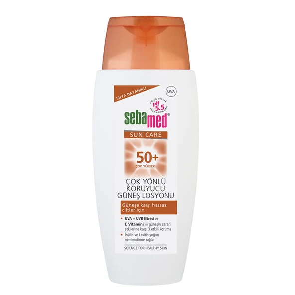 Sebamed SPF 50 Çok Yönlü Koruyucu Güneş Losyonu 150 ml ürün görseli 1