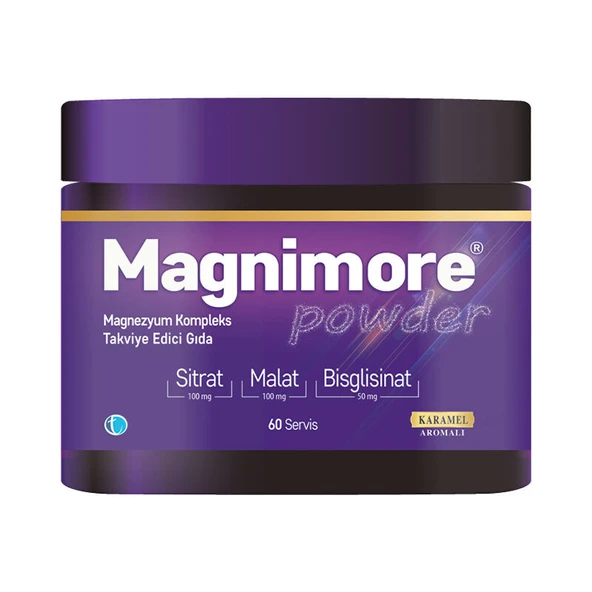 Magnimore Powder Magnezyum Kompleks İçeren Takviye Edici Gıda 118 gr - 60 Ölçek ürün görseli 1