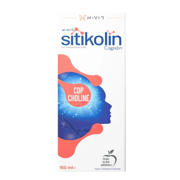 Haver Sitikolin Cognizin Sıvı Takviye Edici Gıda 150 ml ürün görseli 1