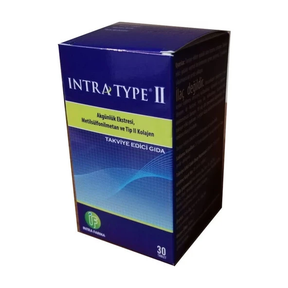 Intra Farma Type II Takviye Edici Gıda 30 Tablet ürün görseli 1