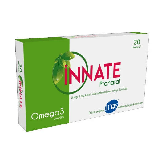 Innate Pronatal Omega 3 30 Kapsül ürün görseli 1