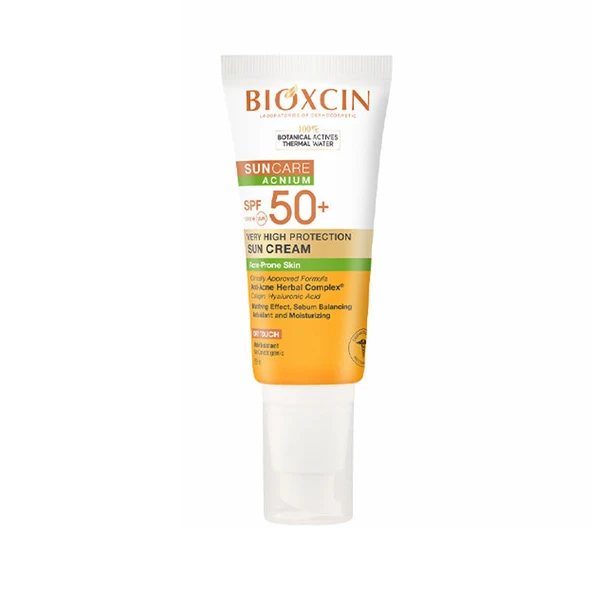 Bioxcin Sun Care Düzensiz Ciltler için Spf 50 Güneş Kremi 50 ml ürün görseli 1