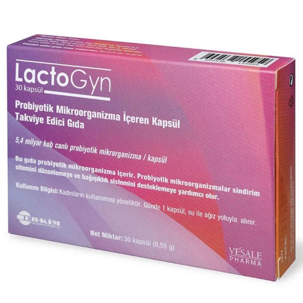 Lactogyn Probiyotik 30 Kapsül ürün görseli 1