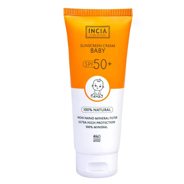 INCIA Bebekler İçin Doğal Güneş Kremi 50 SPF 50 ml ürün görseli 1