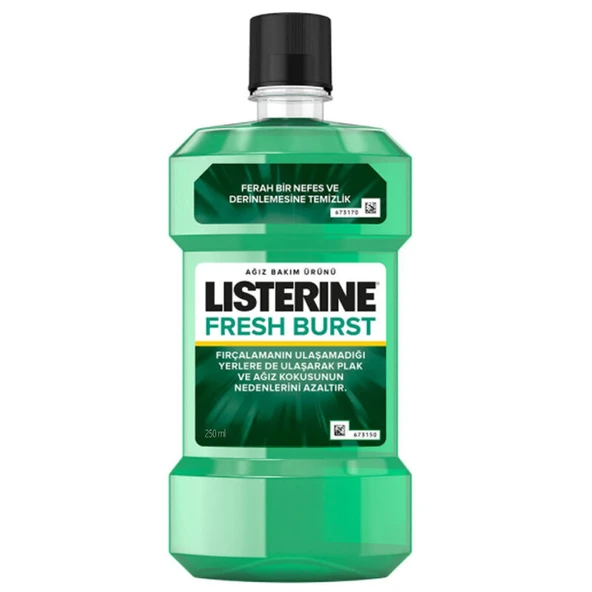 Listerine Fresh Burst Ağız Bakım Ürünü 250 ml ürün görseli 1