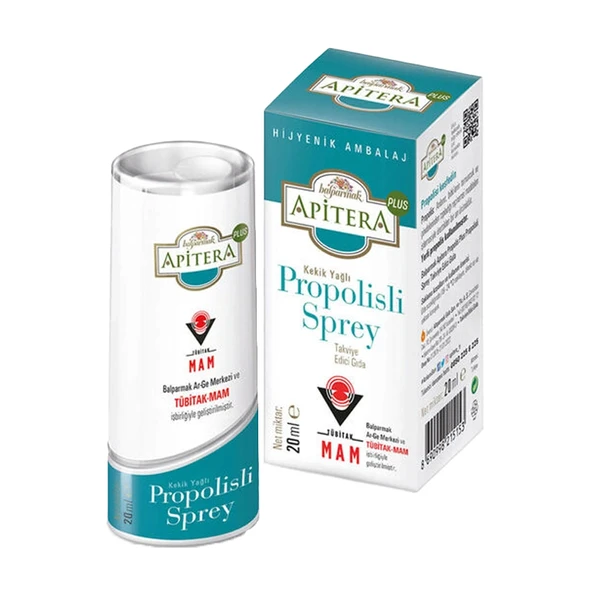 Balparmak Apitera Propolisli Sprey Takviye Edici Gıda 20 ml ürün görseli 1