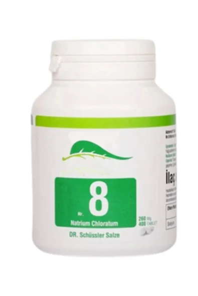 Schüssler Tuzları No: 8 - Natrium Chloratum 400 Tablet ürün görseli 1