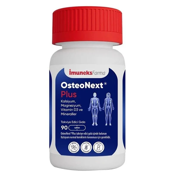 Imuneks Farma OsteoNext Plus Takviye Edici Gıda 90 Tablet ürün görseli 1