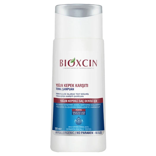 Bioxcin Aqua Thermal Yoğun Kepek Karşıtı Şampuan Ds 200ml ürün görseli 1