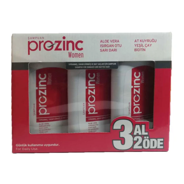 Prozinc İşlem Görmüş Saçlar için Şampuan 300 ml | 3 AL 2 ÖDE ürün görseli 1