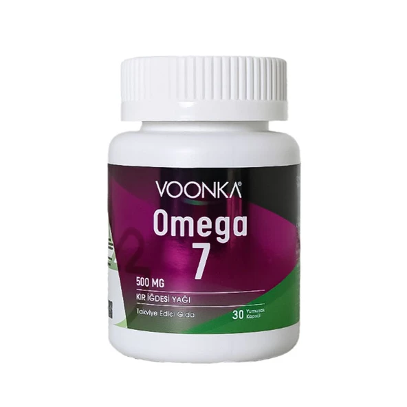 Voonka Omega 7 Kir İğdesi Yağı 30 Kapsül ürün görseli 1