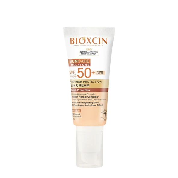 Bioxcin Sun Care Lekeli Ciltler için Güneş Kremi SPF 50+ 50 ml - Renkli ürün görseli 1