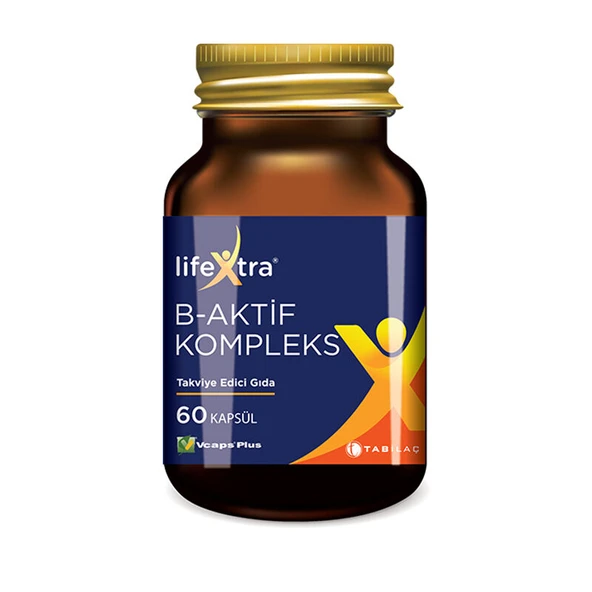 LifeXtra B-Aktif Kompleks 60 Kapsül ürün görseli 1