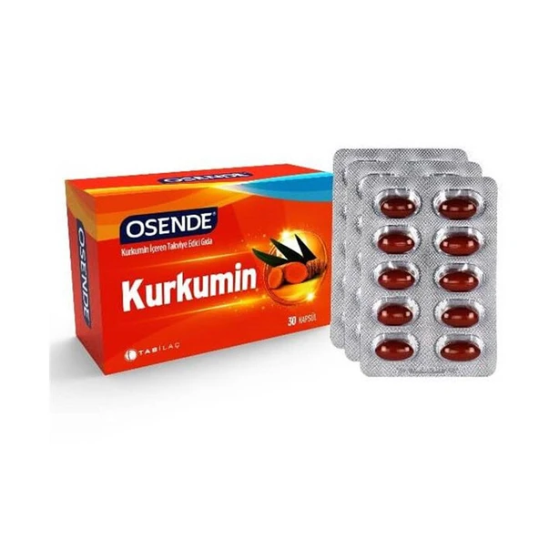 ​Osende Kurkumin Takviye Edici Gıda 30 Kapsül ürün görseli 1