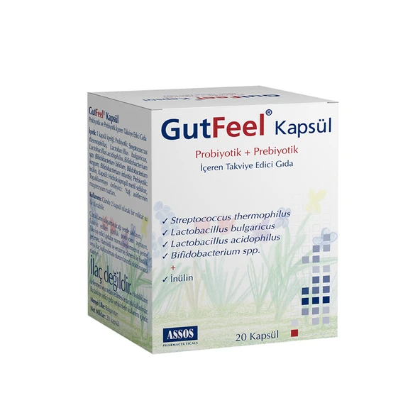 GutFeel Kapsül - 20 Kapsül ürün görseli 1