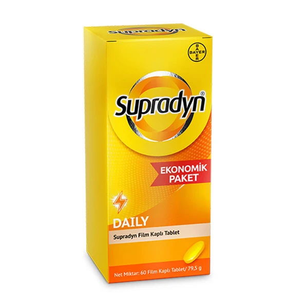 Supradyn Koenzim Q10 İçeren Takviye Edici Gıda 60 Tablet ürün görseli 1