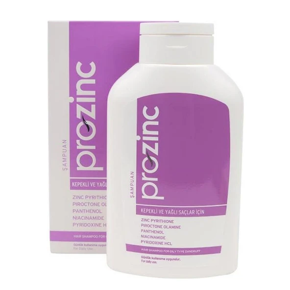 Prozinc Kepekli ve Yağlı Saçlar İçin Kepek Karşıtı Şampuan 300ml ürün görseli 1