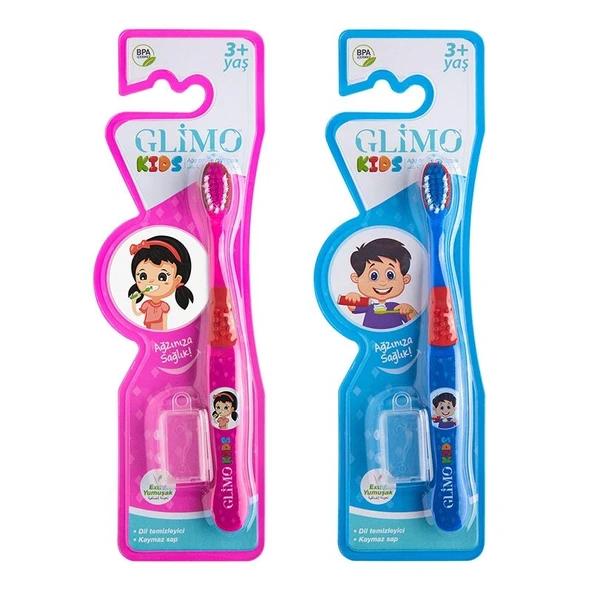 Glimo Kids Ağız Bakım Diş Fırçası ürün görseli 1