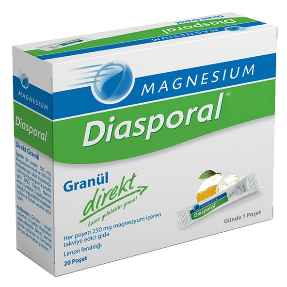 Magnesium Diasporal Granul Direkt 20 Poşet ürün görseli 1