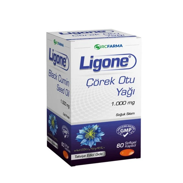 Ligone Çörek Otu Yağı 60 Kapsül ürün görseli 1