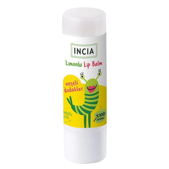 INCIA Bergamot & Limonlu Doğal Dudak Besleyici 6g ürün görseli 1