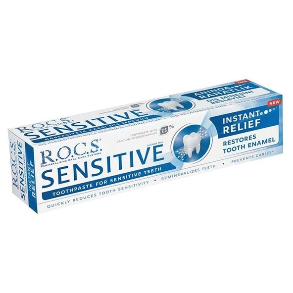 Rocs Sensitive Hassasiyete Karşı Diş Macunu 75ml ürün görseli 1