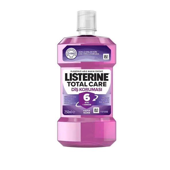 Listerine Total Care 6 Etki 1 Arada Nane Aromalı Ağız Bakım Suyu 250 ml ürün görseli 1