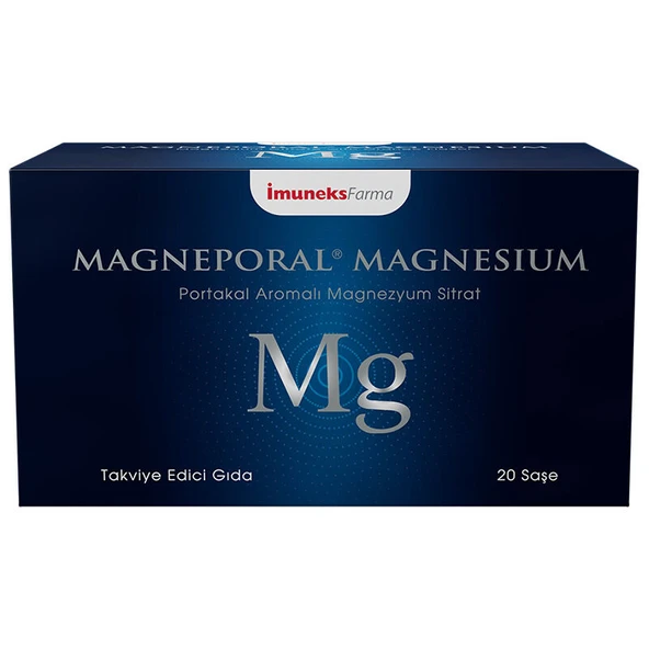 İmuneks Farma Magneporal Magnesium 20 Adet ürün görseli 1