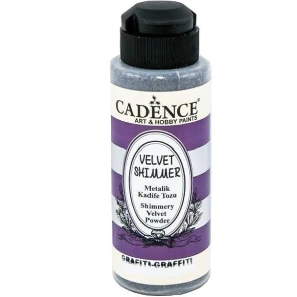 VELVET SHIMMER METALİK KADİFE TOZU VS-06 GRAFİTİ 120ML ürün görseli 1