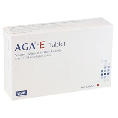 AGA-E Takviye Edici Gıda 60 Tablet ürün görseli 1