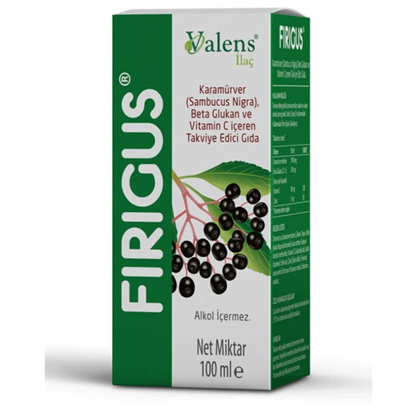 Firigus Beta Glukan ve Vitamin C İçeren Takviye Edici Gıda 100 ml ürün görseli 1