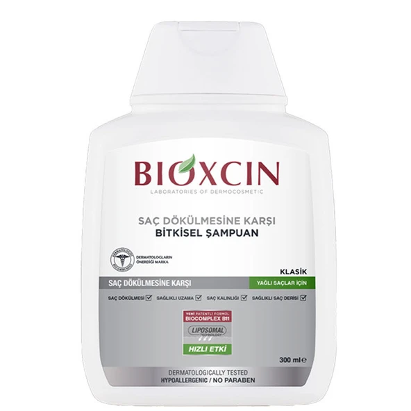 Bioxcin Genesis Saç Dökülmesine Karşı Şampuan 300ml (Yağlı Saçlar) ürün görseli 1
