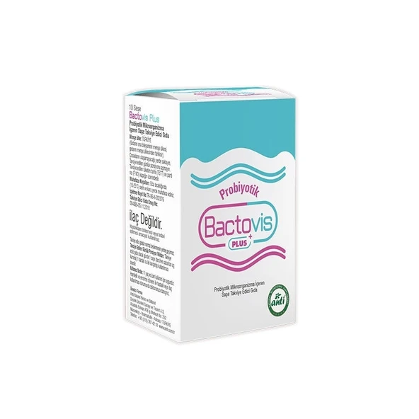 Bactovis Plus+ Probiyotik Takviye Edici Gıda 10 Saşe ürün görseli 1