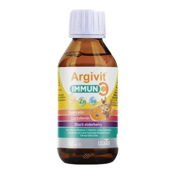 Argivit Immun C Takviye Edici Gıda 150 ml ürün görseli 1